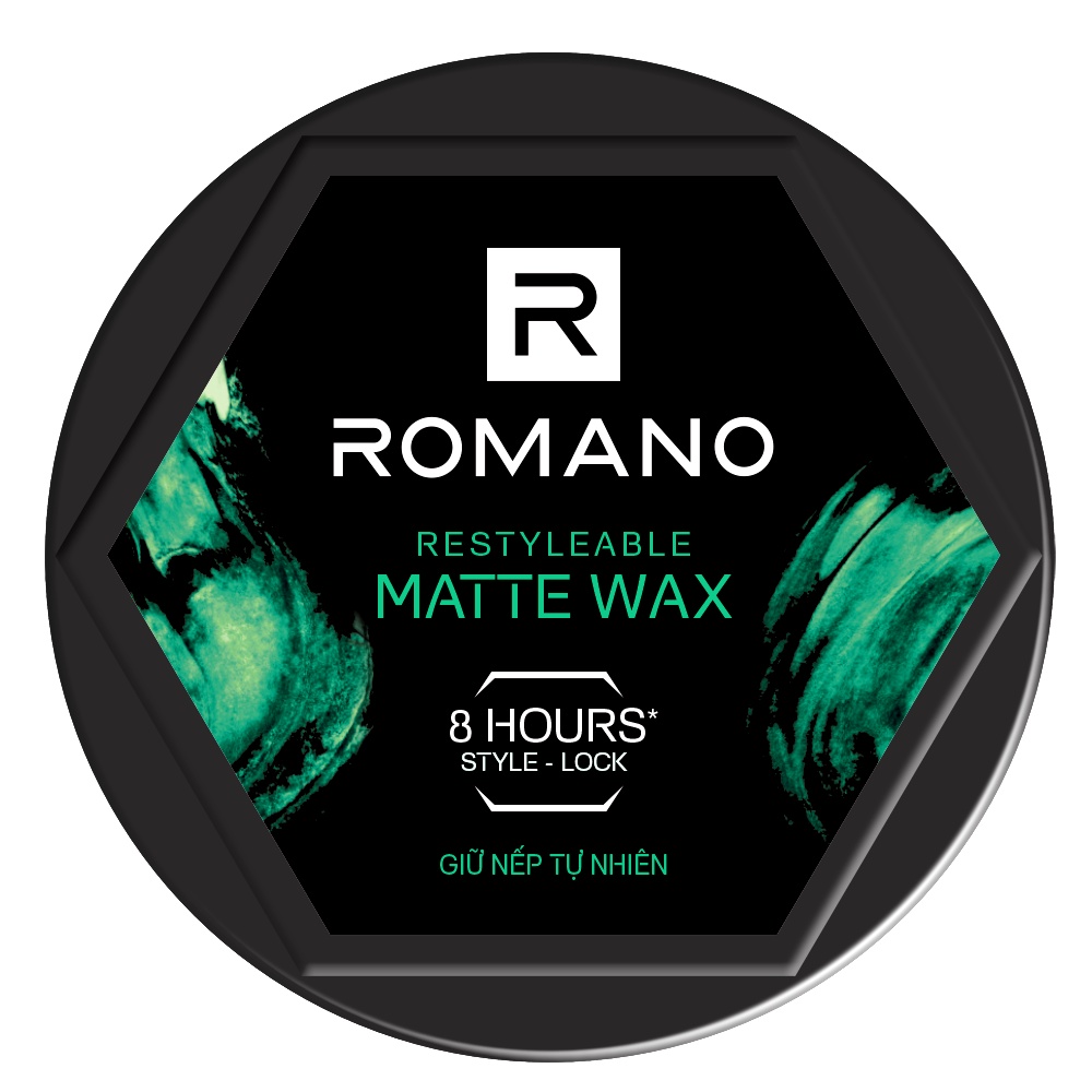Sáp vuốt tóc Romano Matte Wax giữ nếu tự nhiên 68g