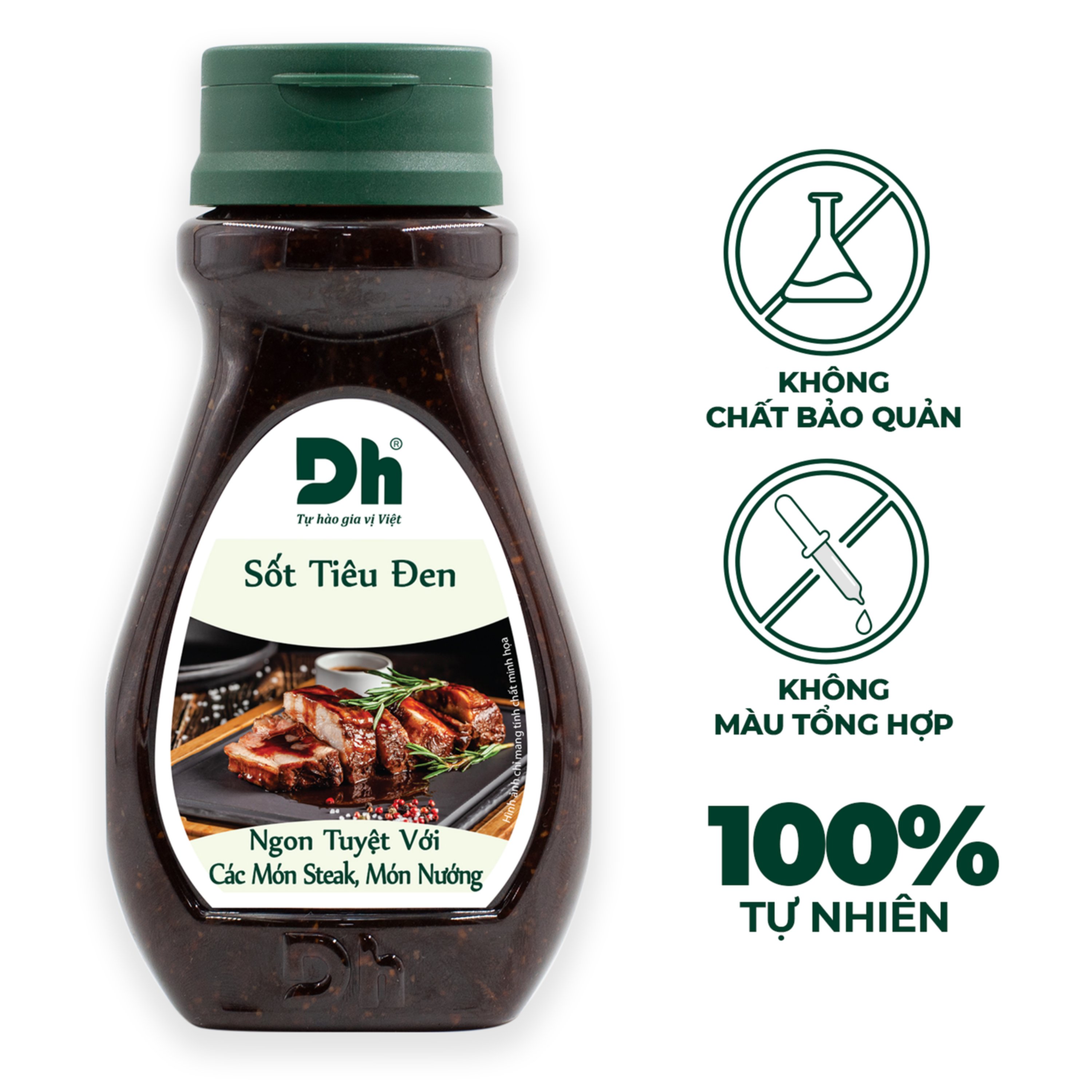 Sốt tiêu đen DH Food 200g