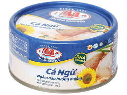 Cá ngừ ngâm dầu hướng dương Halong Canfoco 115g