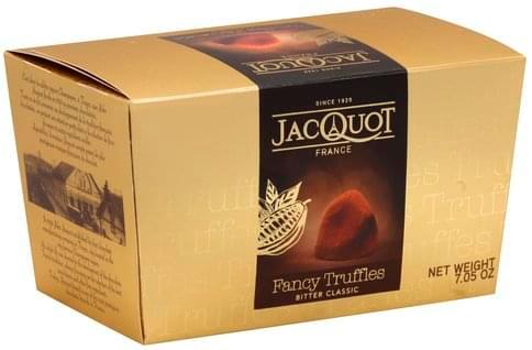 Kẹo socola đắng Jacquot Fancy Truffles Bitter Classic 200g Pháp