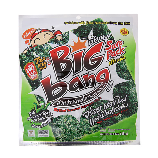 Rong biển Big Bang vị truyền thống Thái Lan 6g