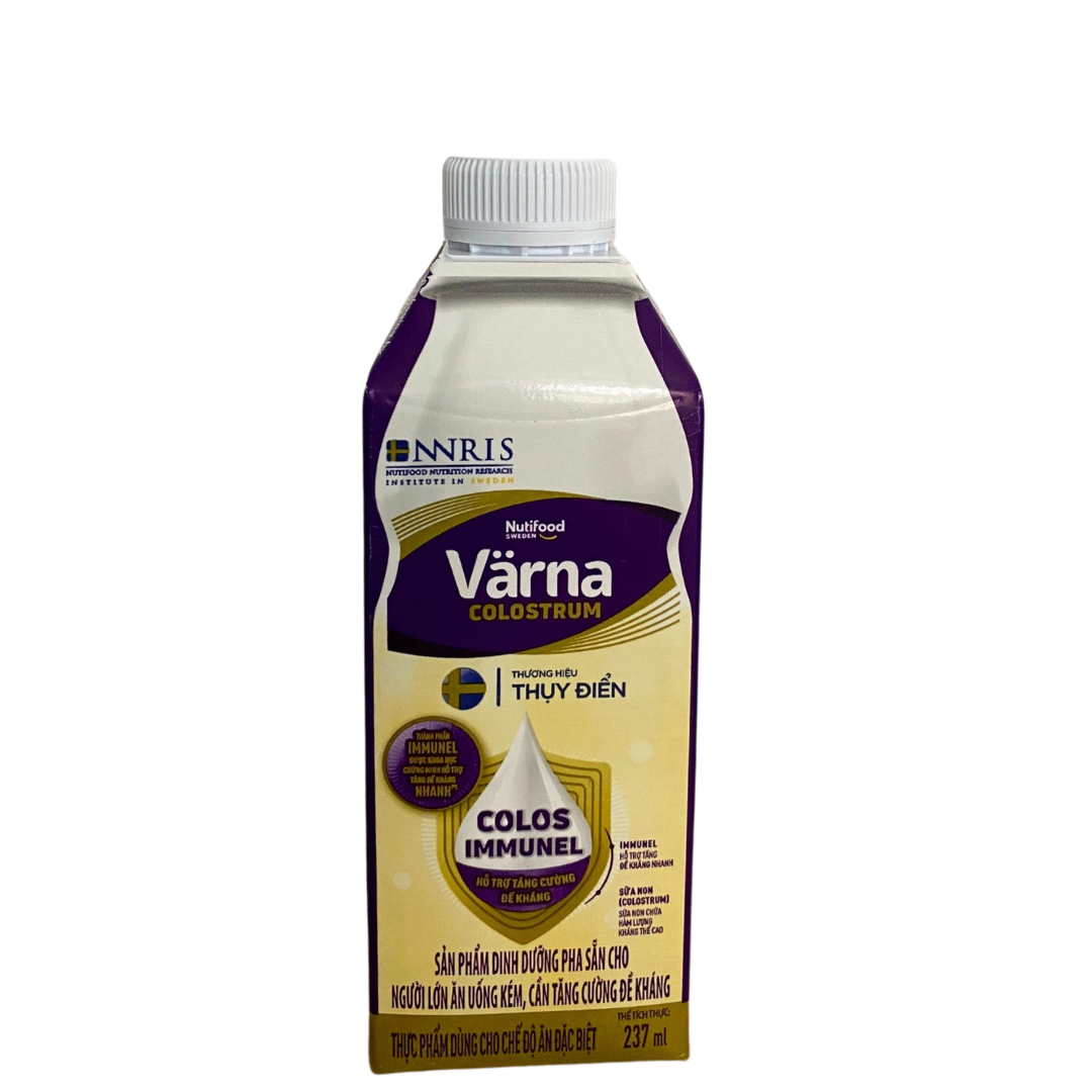 Sữa pha sẵn cho người ăn uống kém Varna Nutifood 237ml