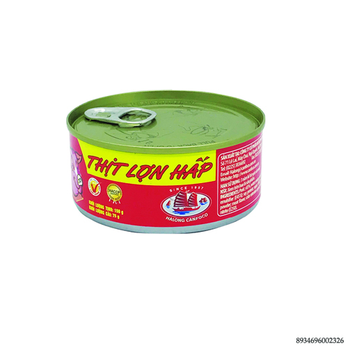 Thịt lợn hấp HaLong Food 150g *48
