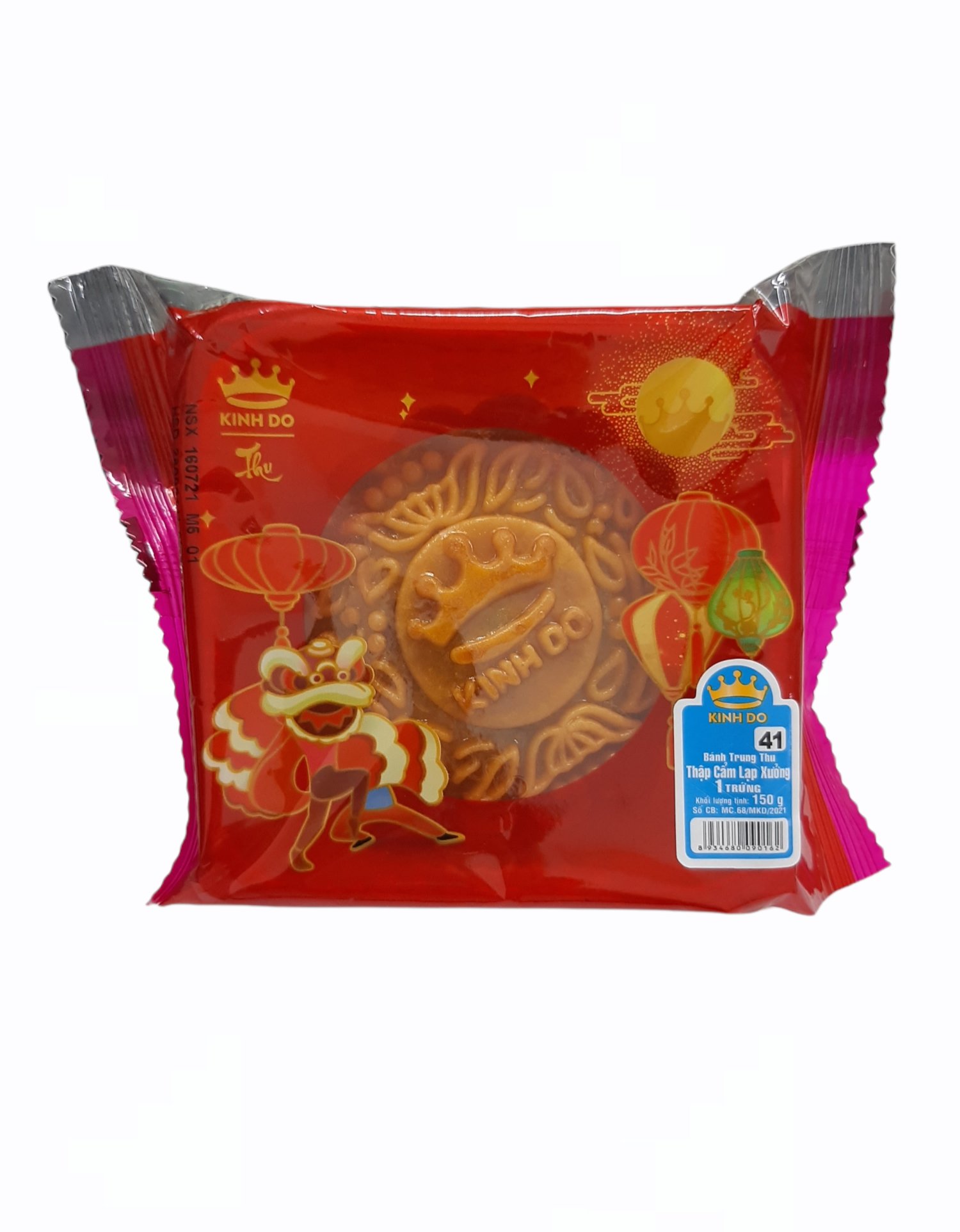 Bánh nướng Kinh đô thập cẩm lạp xưởng 1 trứng 150g
