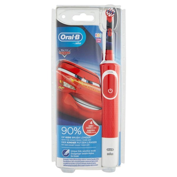 Bàn chải điện Oral-B Cars cho bé trai trên 3 tuổi Đức