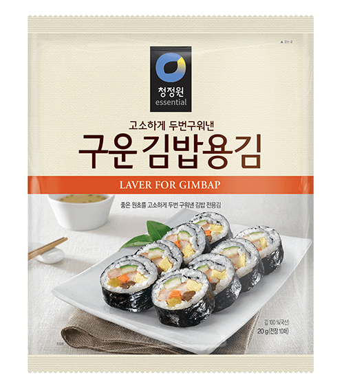 Rong biển Daesang cuốn Gimbap 10 lá Hàn Quốc 20g