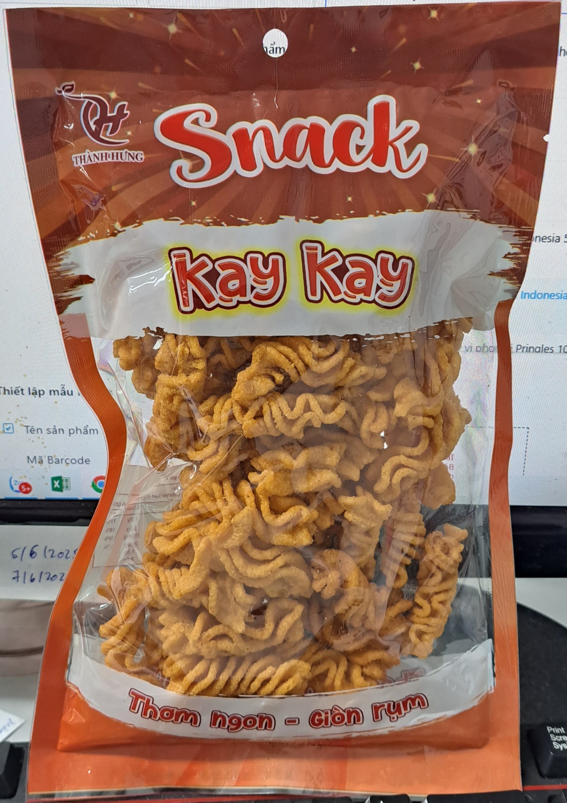 Snack nui cay Hữu Gia 160g