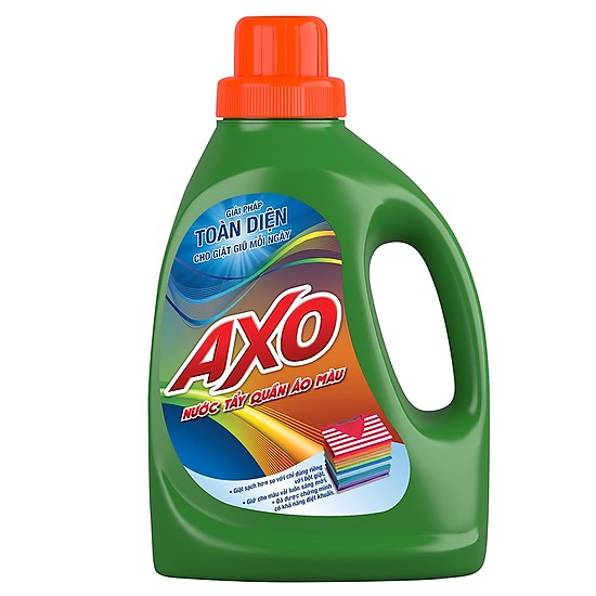 Nước tẩy quần áo màu AXO hương thông xanh 800ml