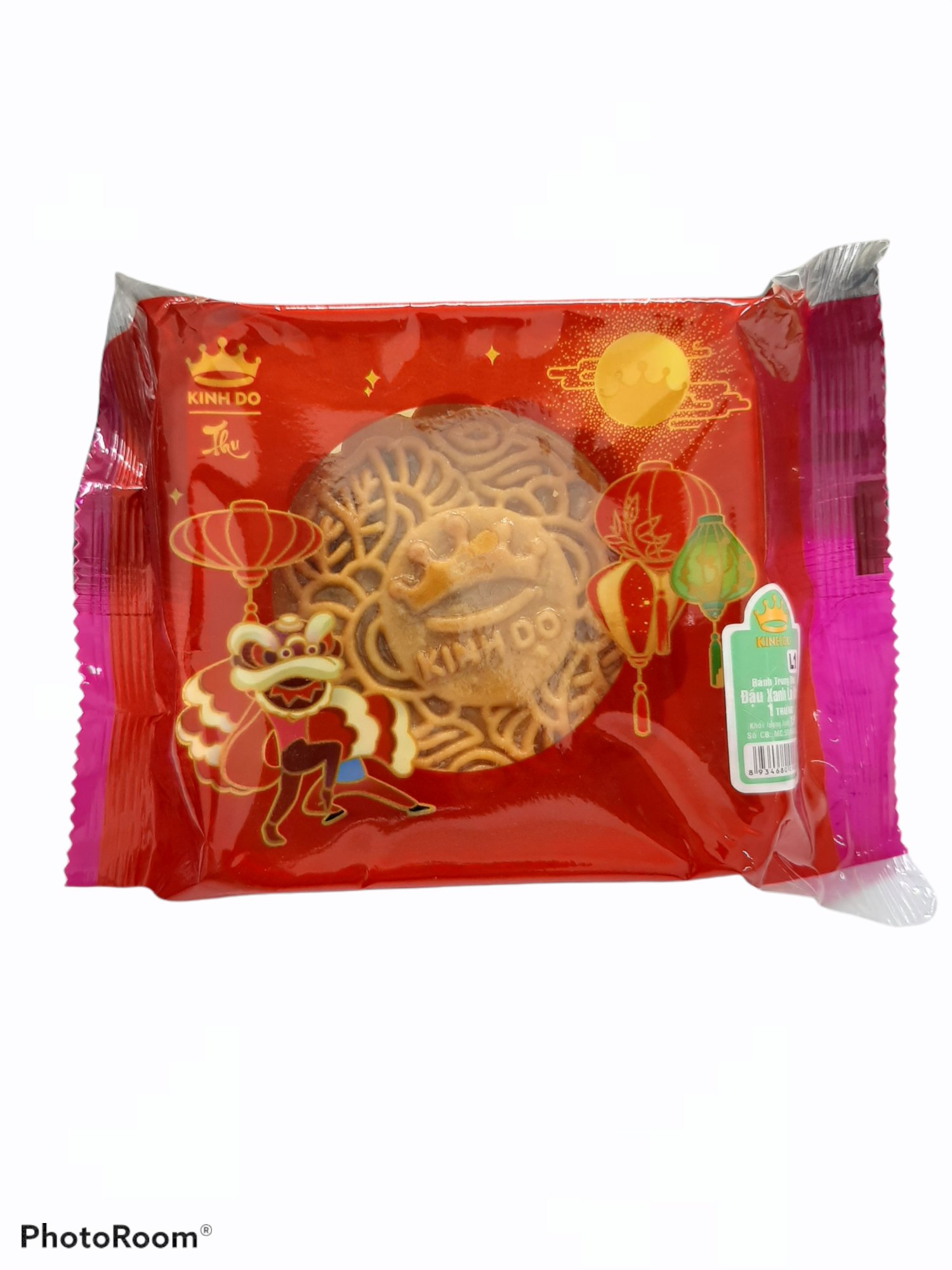 Bánh nướng Kinh Đô nhân đậu xanh lá dứa 1 trứng 150g