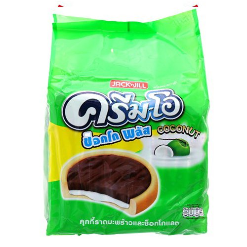 Bánh Creamo Thái xanh sữa dừa bọc socola 312g