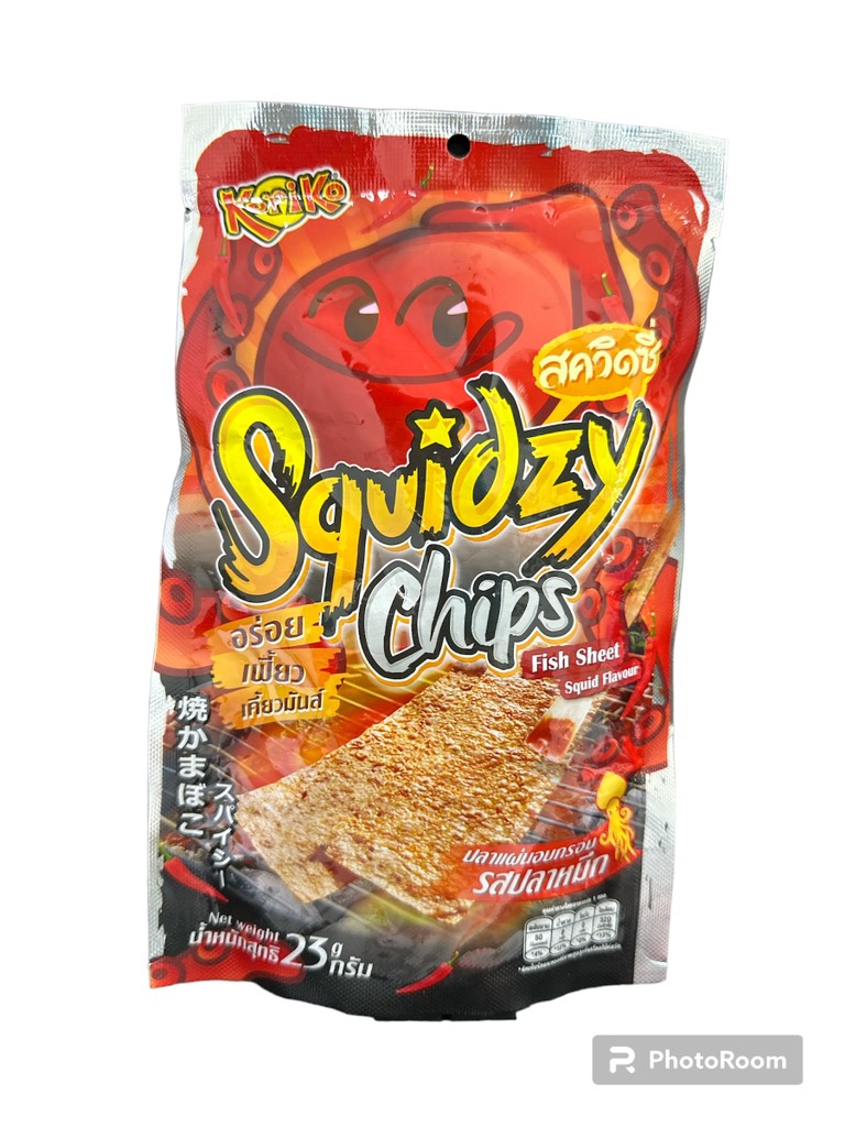 Snack Koriko hải sản nướng vị mực giòn 23g