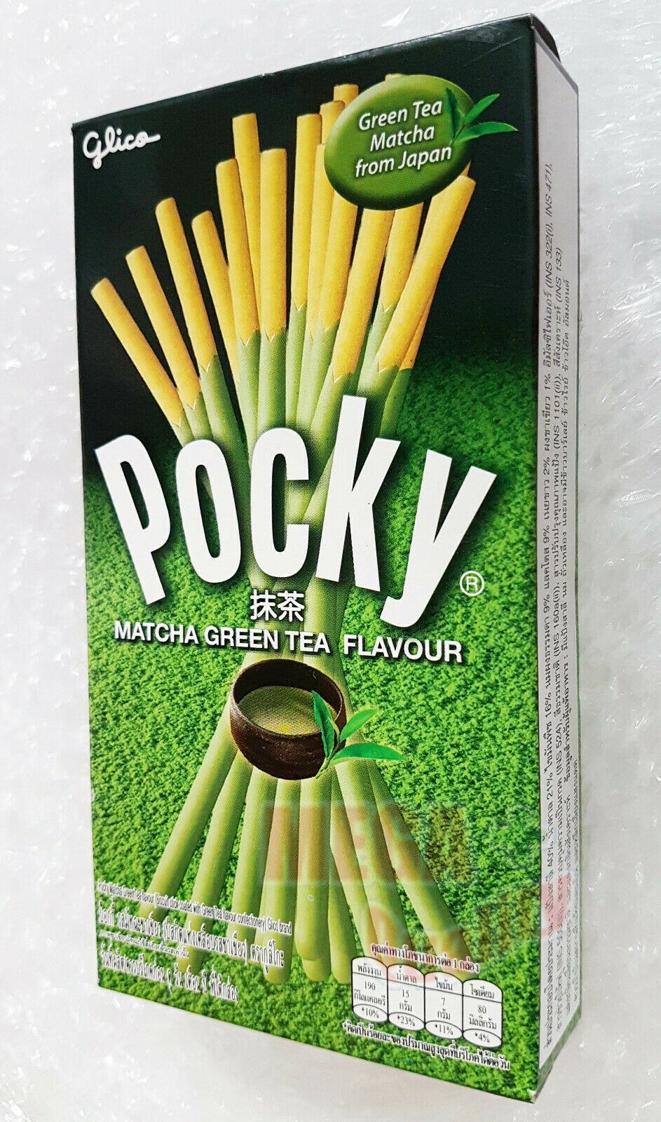 Bánh que Pocky phủ trà xanh Thái Lan 43.5g