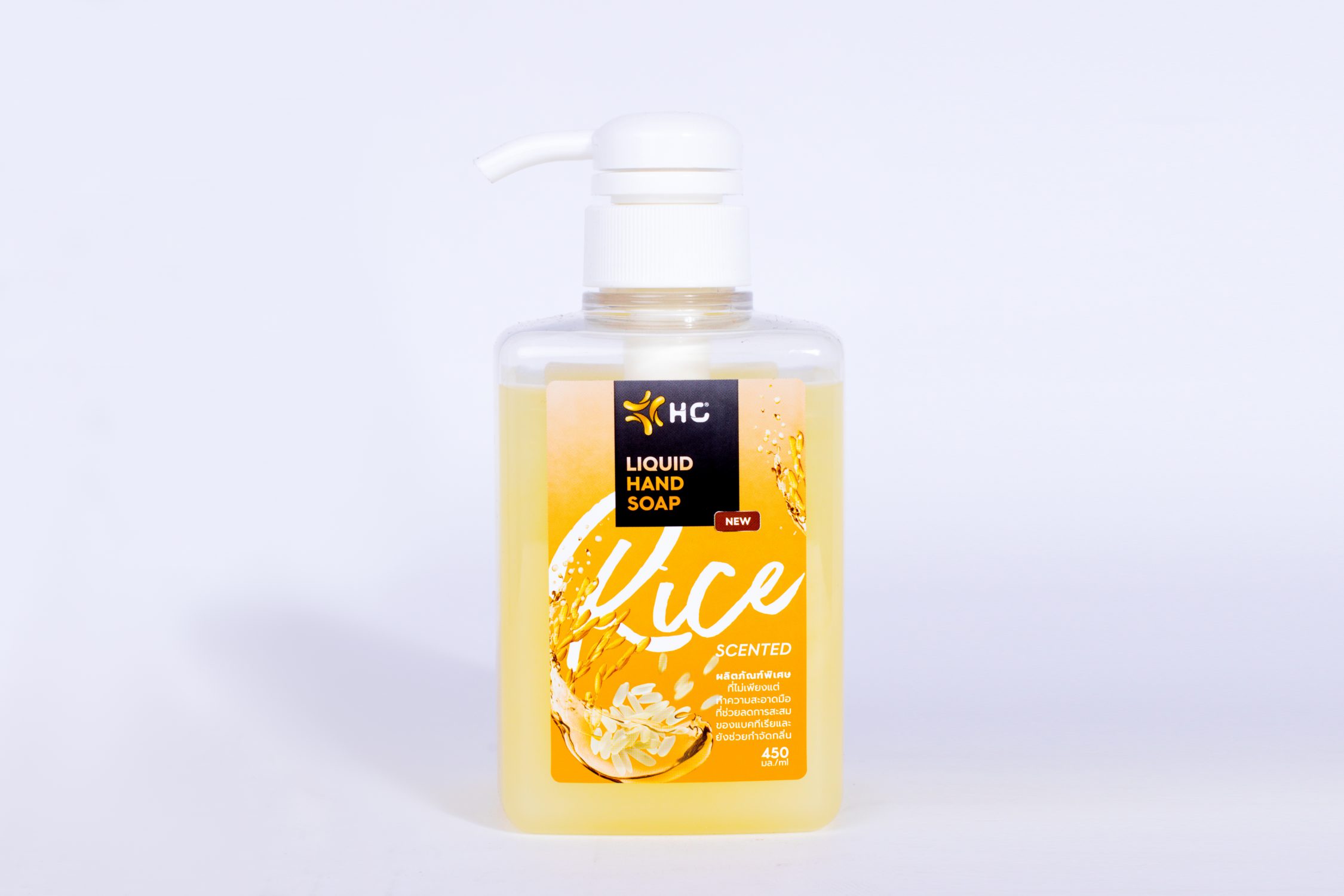Nước rửa tay diệt khuẩn HC hương gạo 450ml