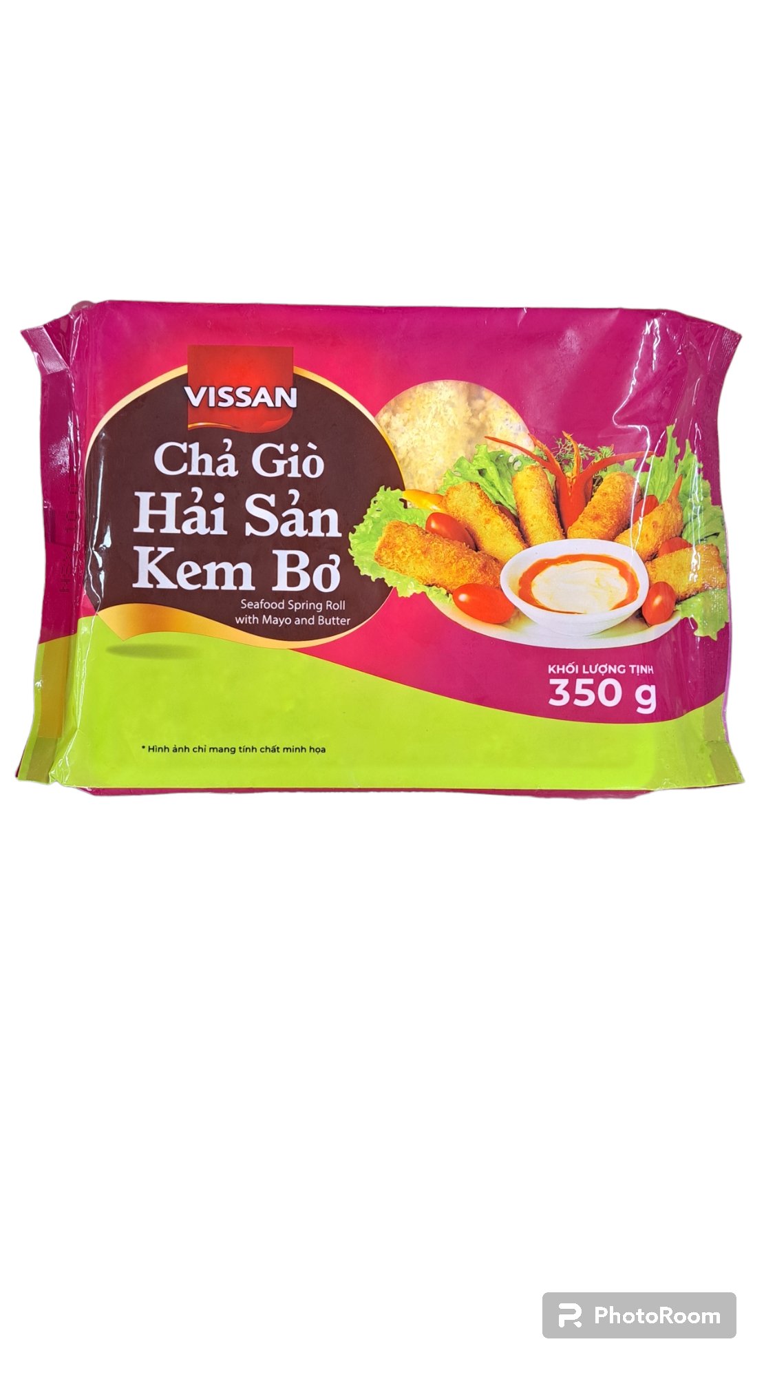 Chả giò hải sản kem bơ Vissan 350g