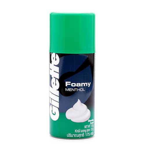 Bọt cạo râu Gillette hương bạc hà 175g