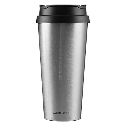 Ly giữ nhiệt Lock & Lock Clip Tumbler 540ml màu bạc