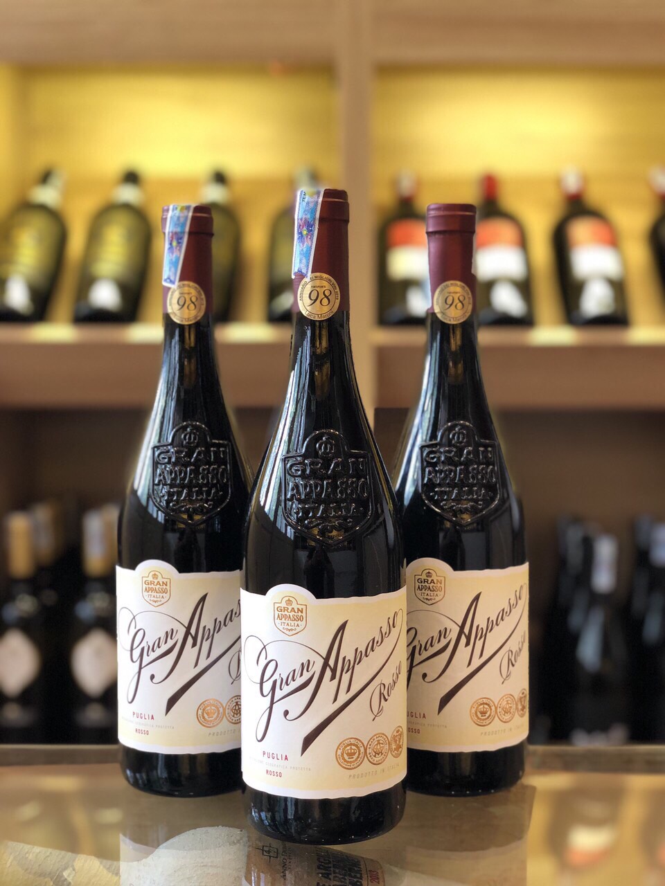 Rượu vang đỏ chát Gran Appasso Rosso Italy 14,5% 750ml
