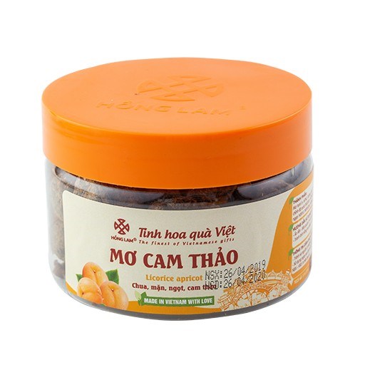 Mơ cam thảo Hồng Lam 200g