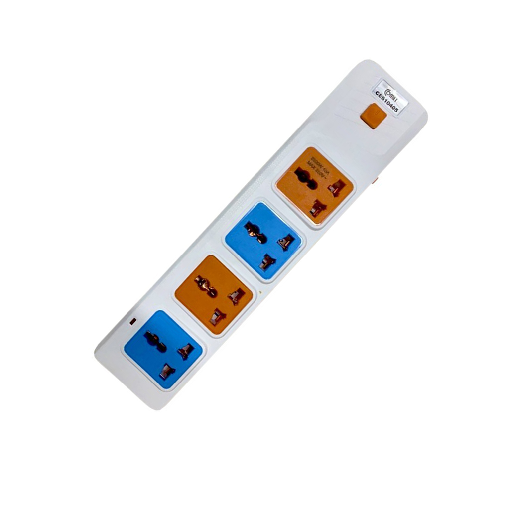 Ổ điện 4 chân dây 5m Comet Max 250V-2500W CES10405