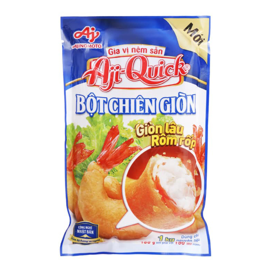 Bột chiên giòn Hải sản Aji-Quick 150g