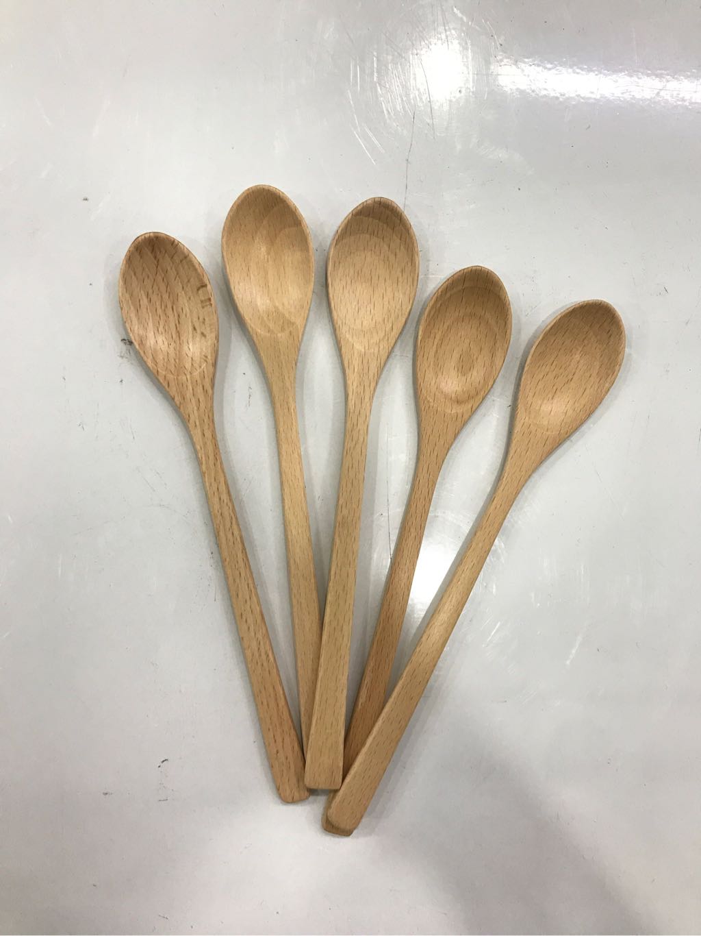 Thìa gỗ Beech búp sen lớn Trường Sơn