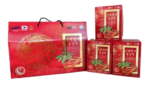 Nước hồng sâm linh chi Jeong Won Hàn Quốc gói lẻ 80ml