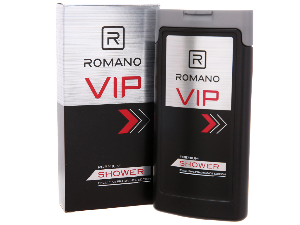 Sữa tắm Romano Vip Passion hương nước hoa cao cấp 180g