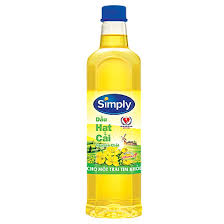 Dầu ăn Simply hạt cải 1L