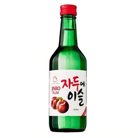 Rượu Soju Jinro vị mận Hàn Quốc 13%vol 360ml
