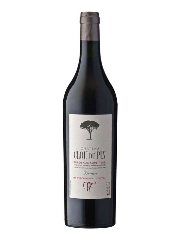 Rượu vang đỏ chát Chateau Clou du Pin Bordeaux Superieur Premium 2021 Pháp 14,5% 750ml