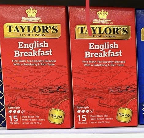 Trà đào túi lọc Taylor Anh 30g
