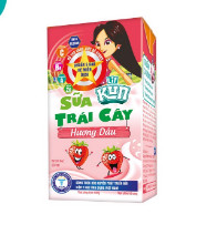 Sữa trái cây hương dâu Kun 110ml*48 hộp