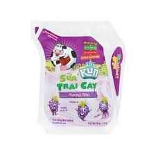 Sữa trái cây hương nho Kun túi 24*110ml