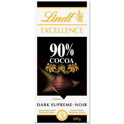 Socola đắng Lindt Excellence 90% Cacao Pháp 100g