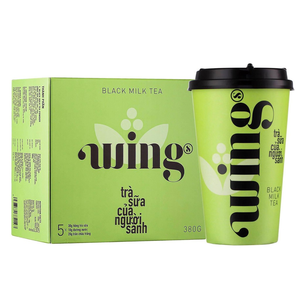 Trà sữa hoà tan Wing hồng trà 42g