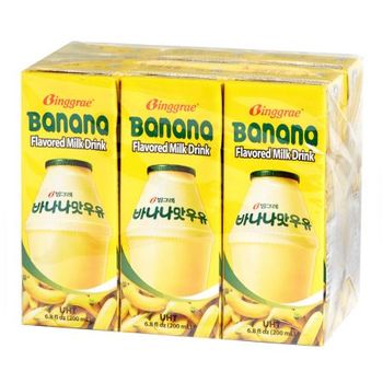 Sữa Binggrae hương chuối Hàn Quốc 200ml