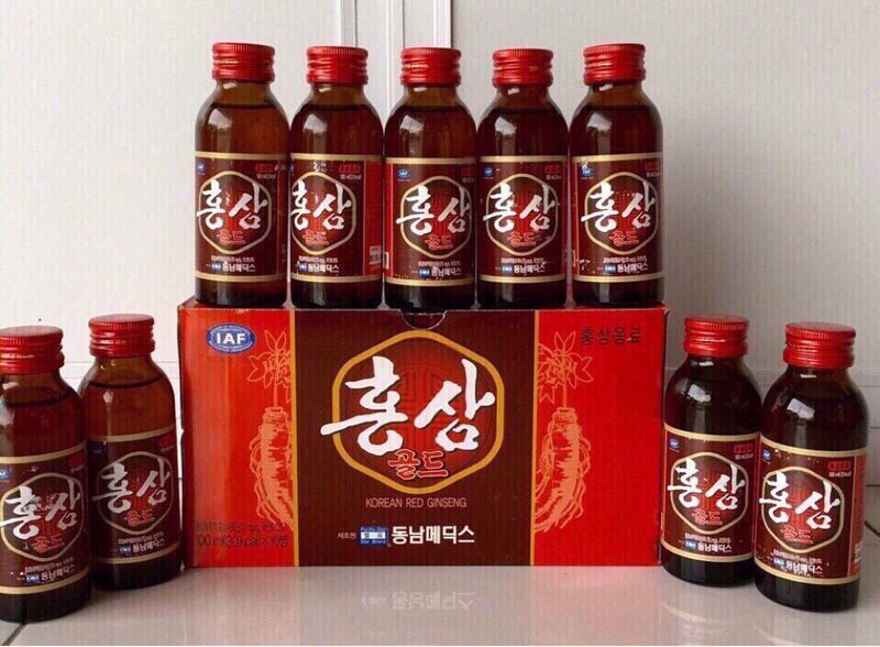 Nước uống hồng sâm IAF Hàn Quốc 100ml