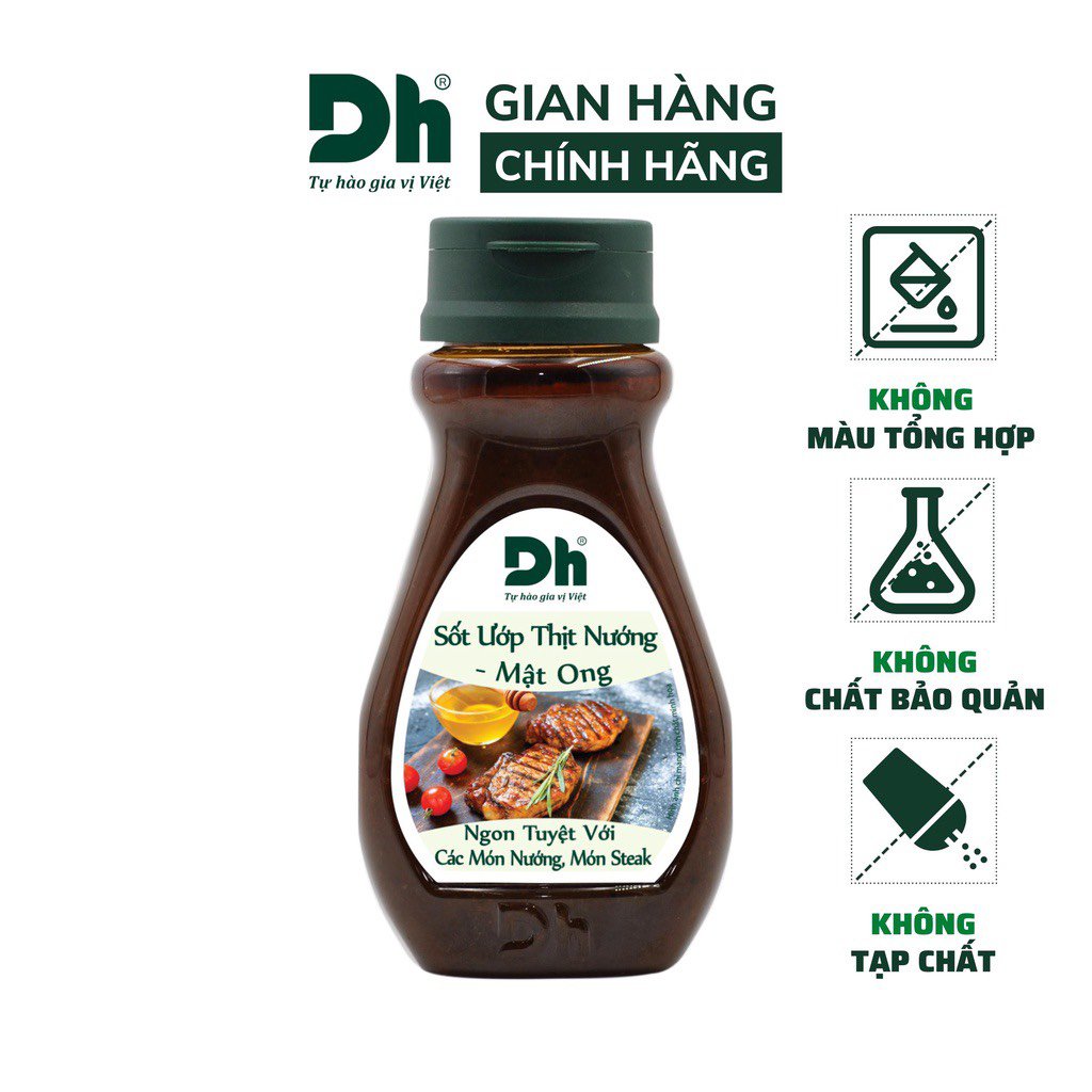 Sốt ướp thịt nướng mật ong DH Food 200g