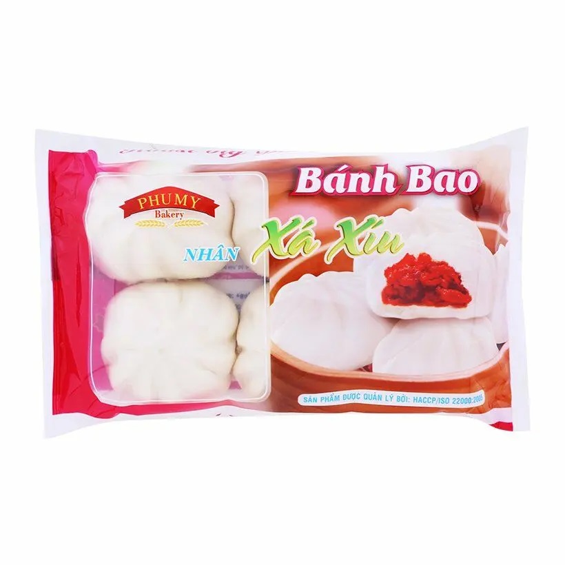 Bánh bao nhân xá xíu Phú Mỹ 300g