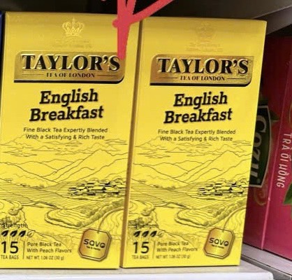 Trà đào túi lọc Taylor Anh 30g