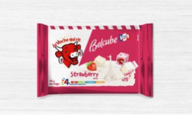 Phô mai con bò cười Belcube vị dâu 78g