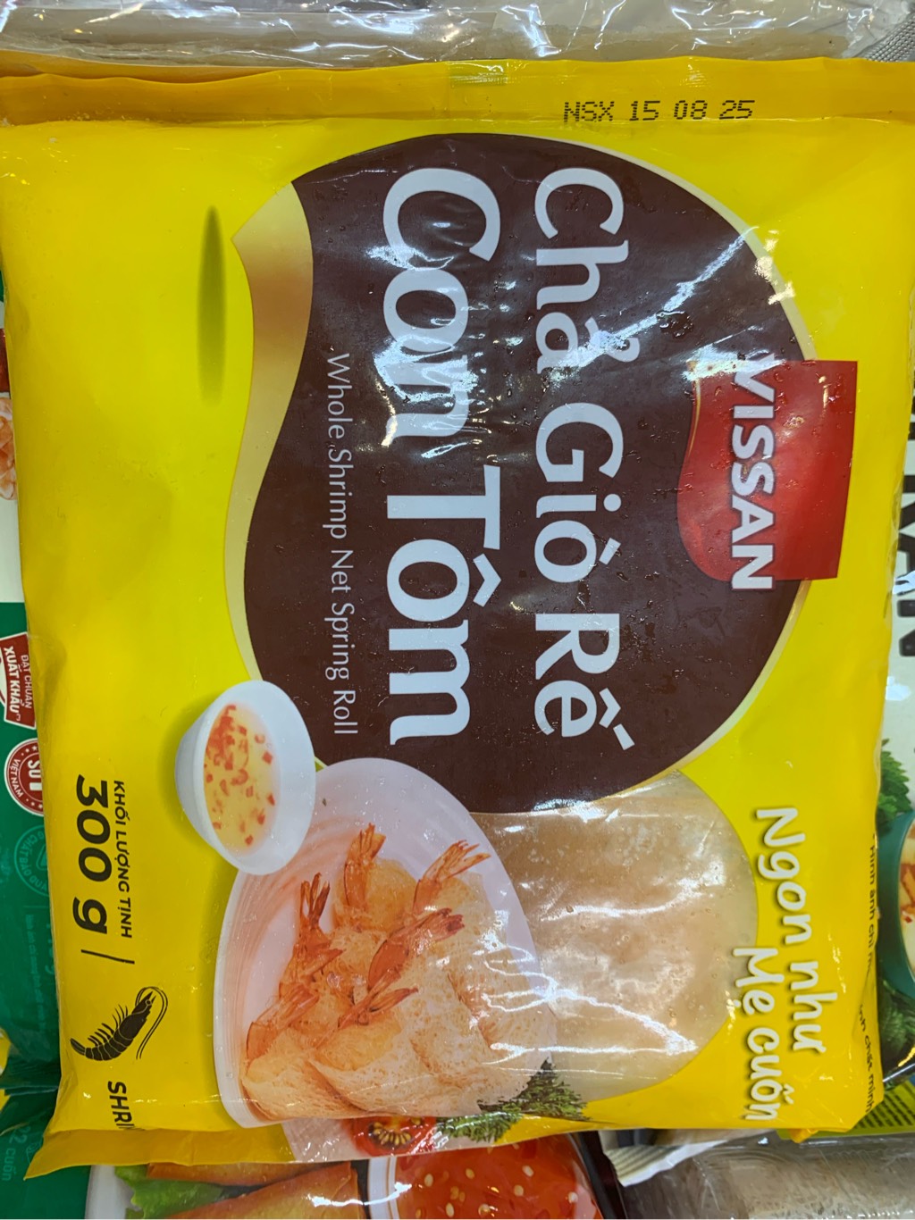 Chả giò rế con tôm Vissan 300g