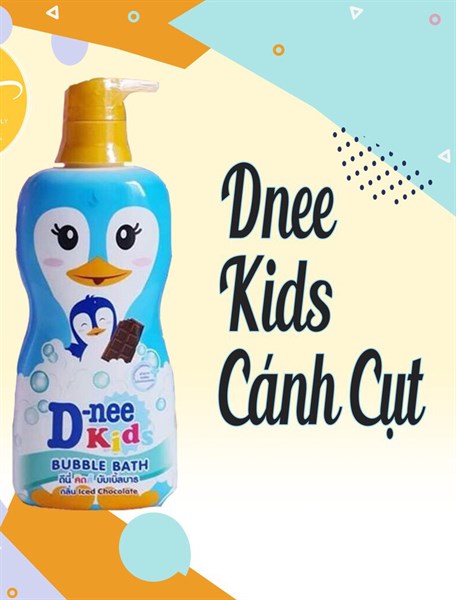 Sữa tắm tạo bọt Dnee kid xanh 400ml Thái Lan