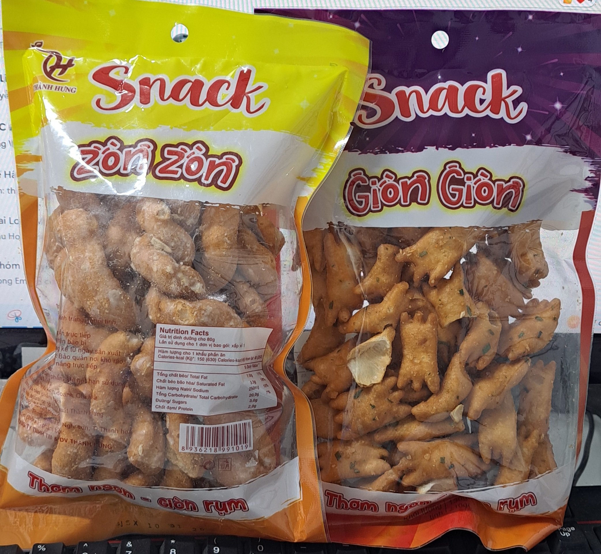 Quẩy xoắn Hữu Gia 160g