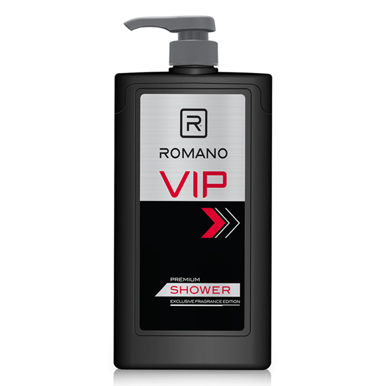 Sữa tắm Romano Vip Passion hương nước hoa cao cấp 650g