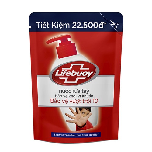 Nước rửa tay Lifebuoy bảo vệ vượt trội túi 400g