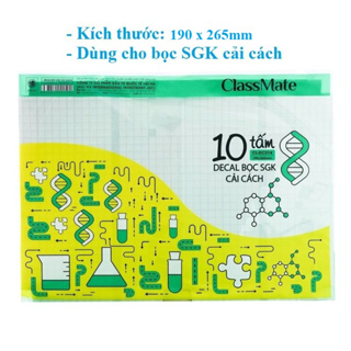 Bọc vở đề can Classmate DC314 - 190*265mm