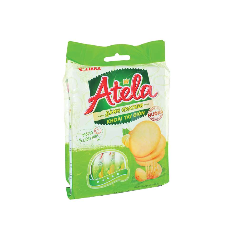 Bánh Atela Crackers khoai tây 228g