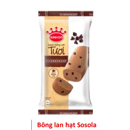 Bánh bông lan tươi chocochip Kinh Đô 38g