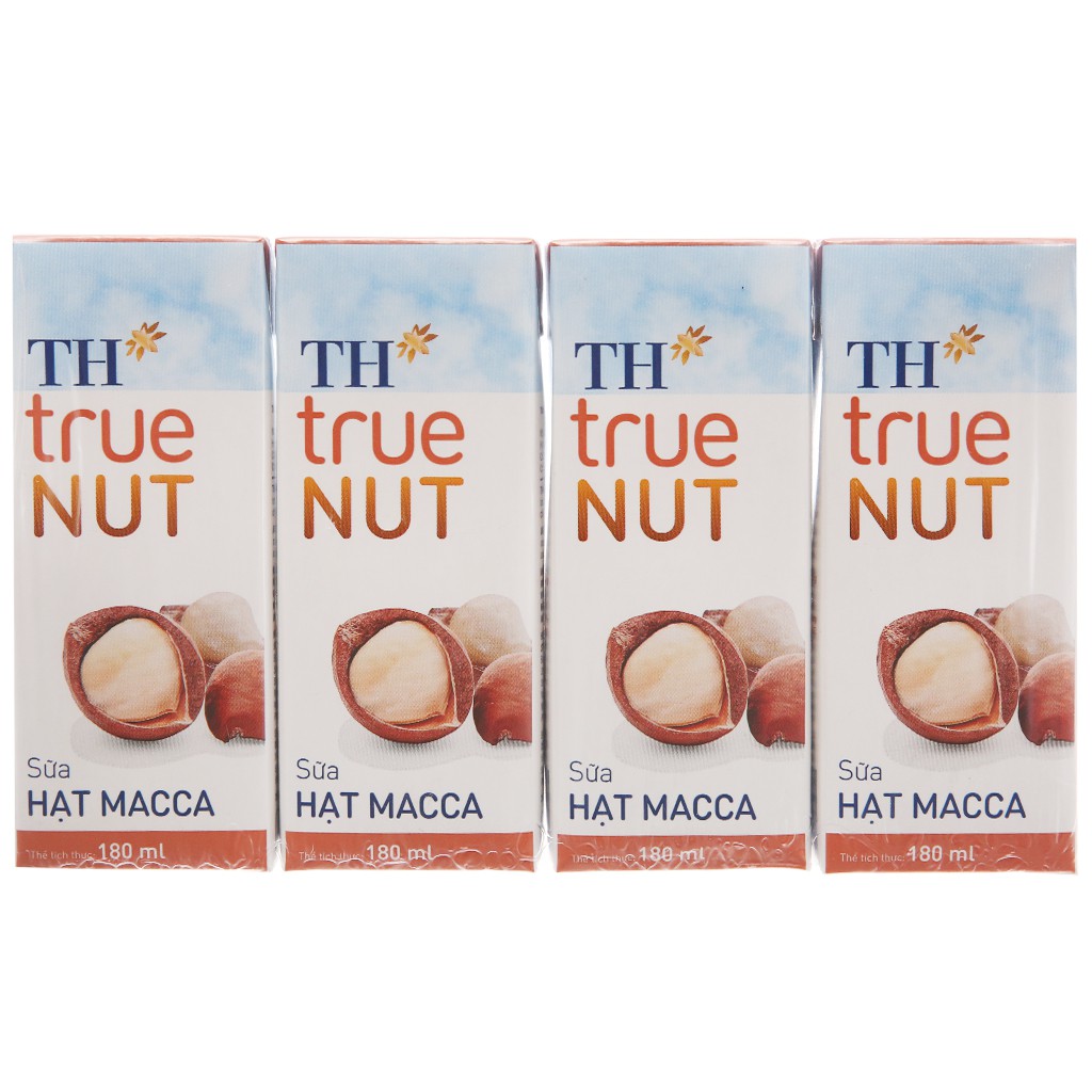 Sữa hạt mắc ca TH true NUT 180ml * 48 hộp